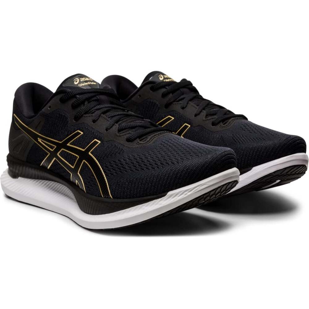Asics GlideRide Men's running shoes Black/Pure Gold size 13 M